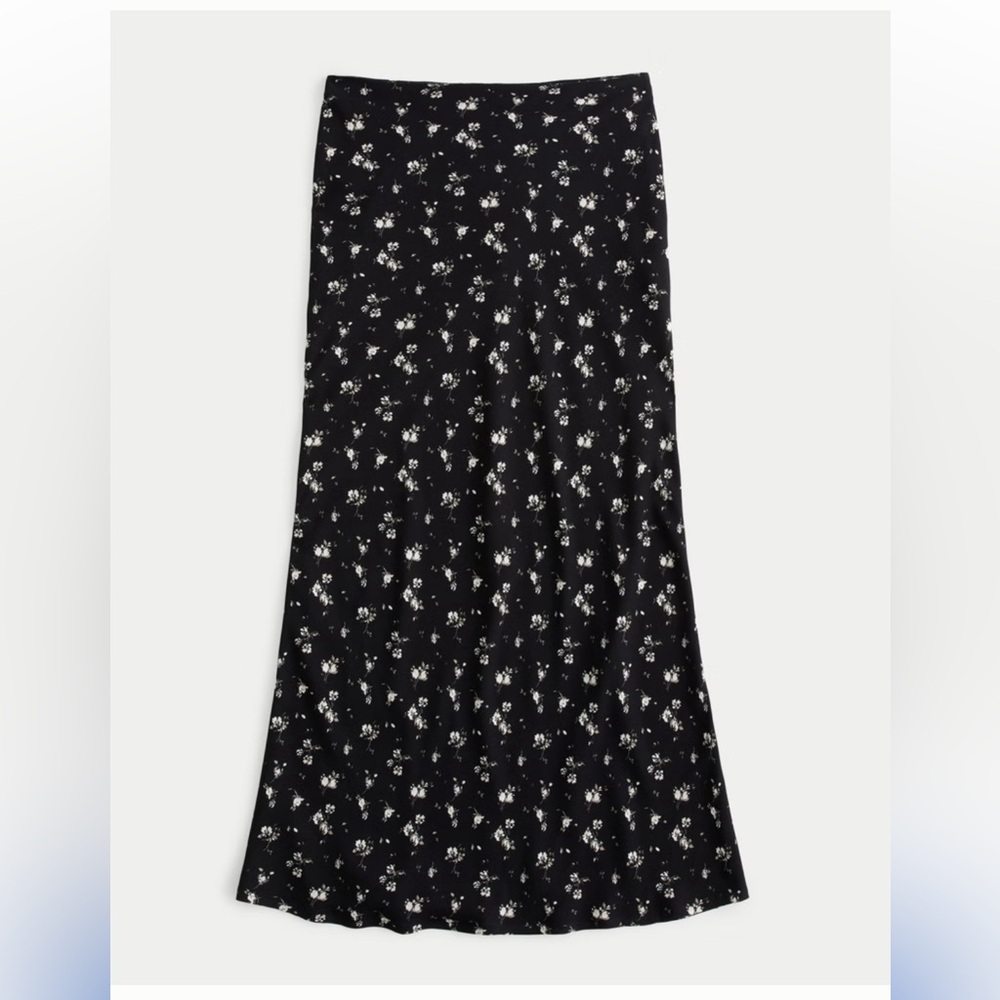 Hollister Floral Maxi Skirt